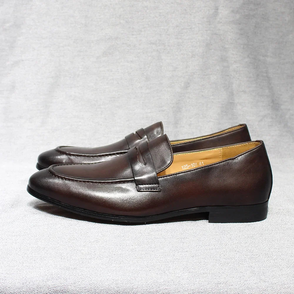 Penny wedding genuine leather elegant loafers