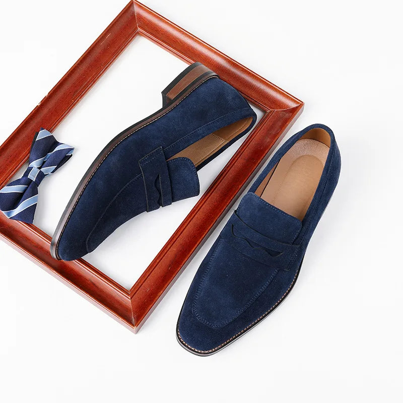 Classic featherlight suede loafer