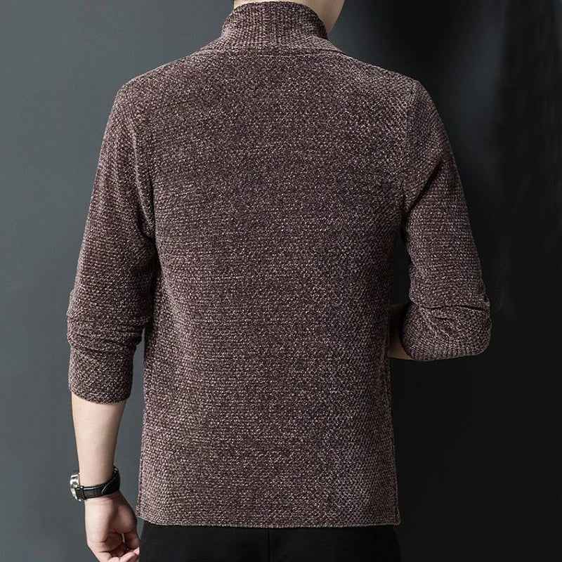 Men's Open Cardigan - Stylish and Versatile Layering Piece