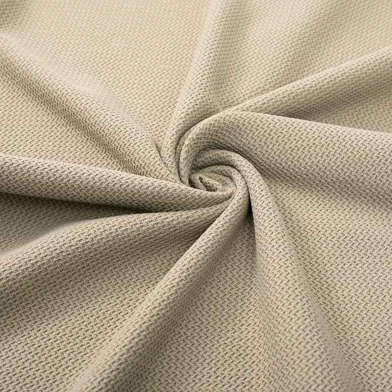 Men's Long Sleeve Polo Shirt – Textured, Breathable Fabric for Comfort