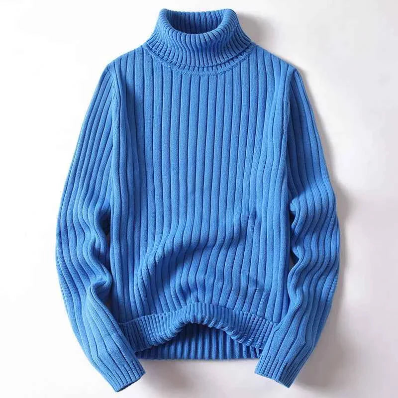 Men's Turtleneck Sweater - Cozy and Stylish Knitwear