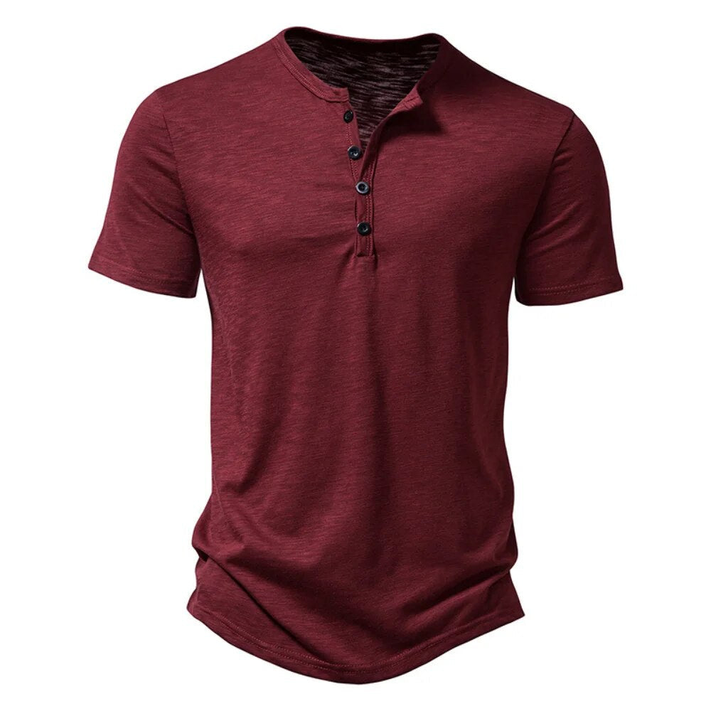Men's Casual V-Neck T-Shirts