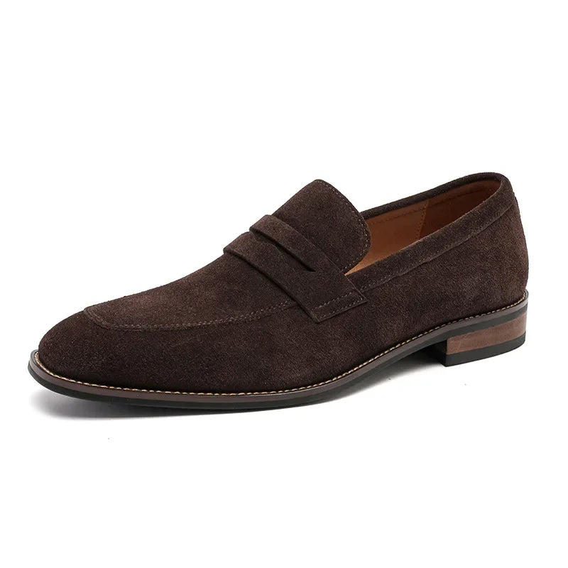 Classic featherlight suede loafer