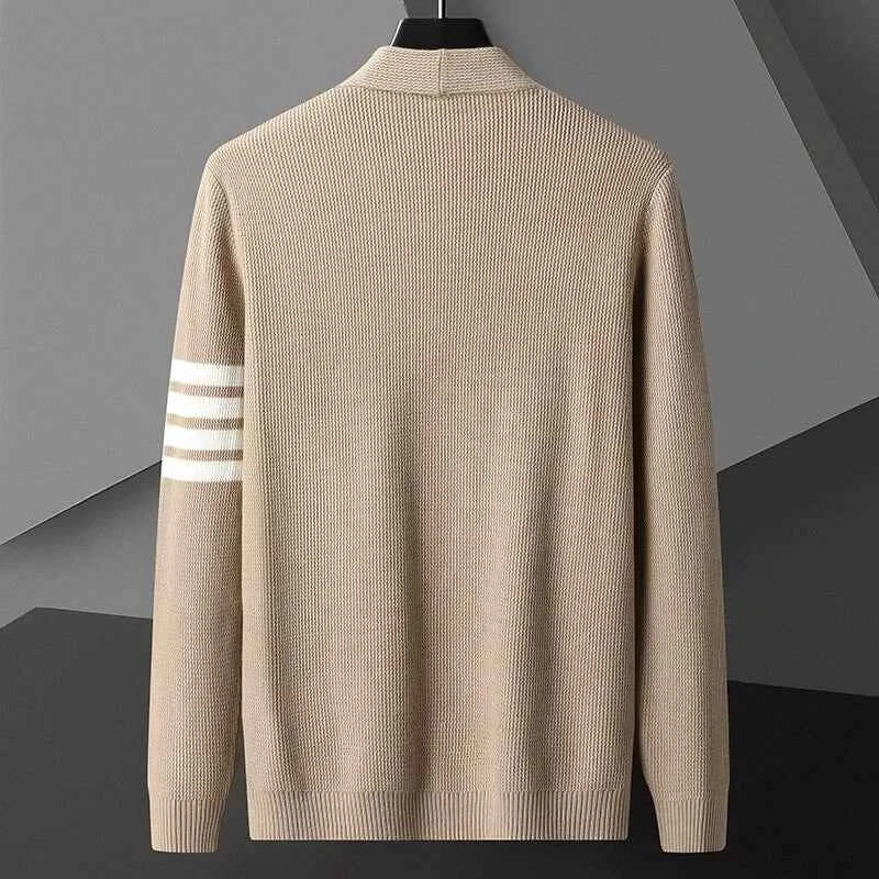 Men's Knit Cardigan - Stylish and Cozy Layering Essential