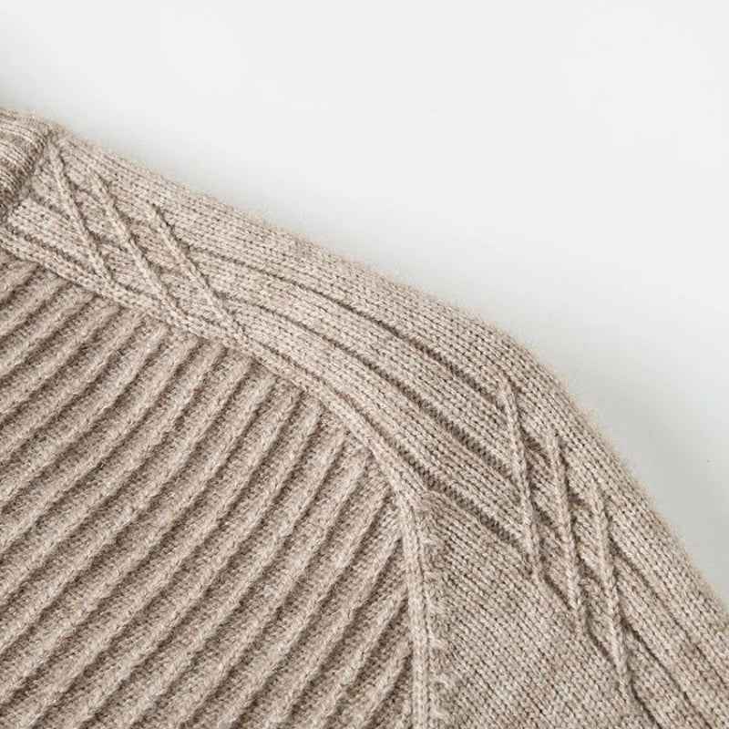 Men's Knitted Half-Zip Sweater