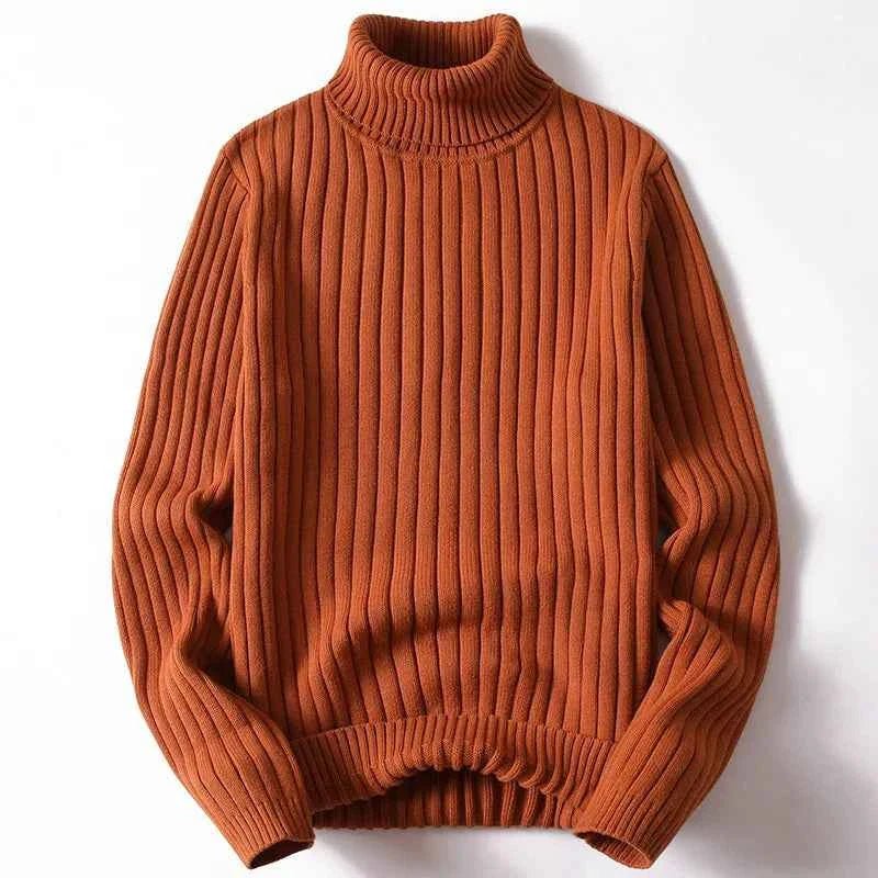 Men's Turtleneck Sweater - Cozy and Stylish Knitwear