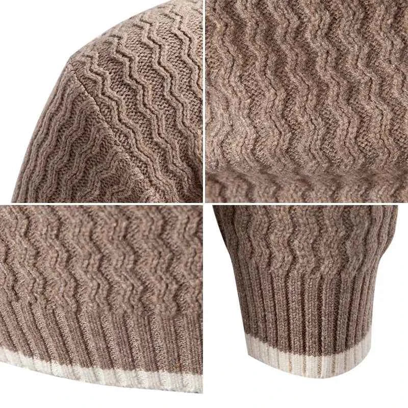 Cozy Hand-Knitted Merino Wool Sweater for Ultimate Warmth