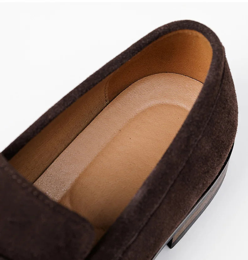 Classic featherlight suede loafer