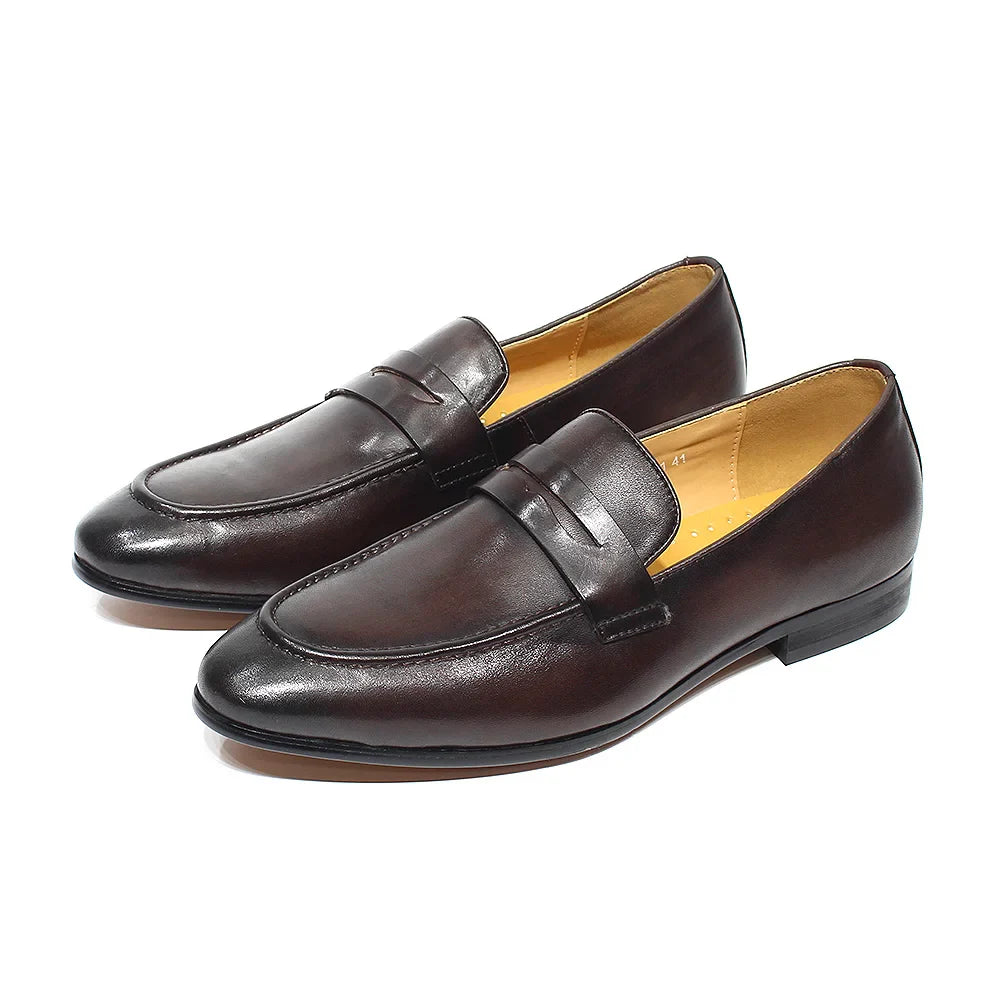 Penny wedding genuine leather elegant loafers