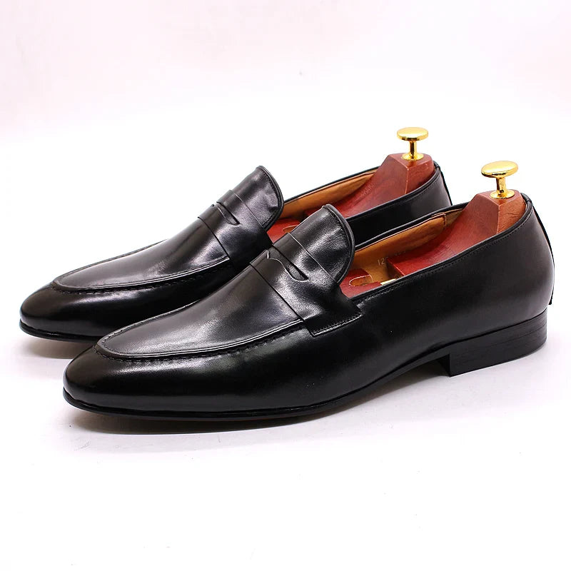 Penny wedding genuine leather elegant loafers
