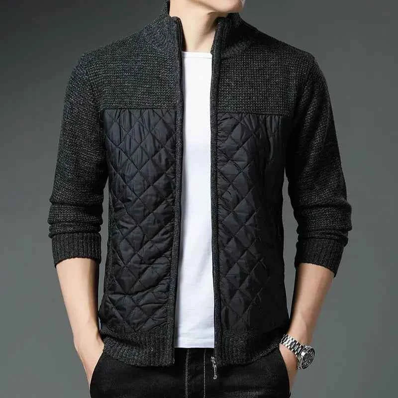 Men's Zip Cardigan - Stockholm Style