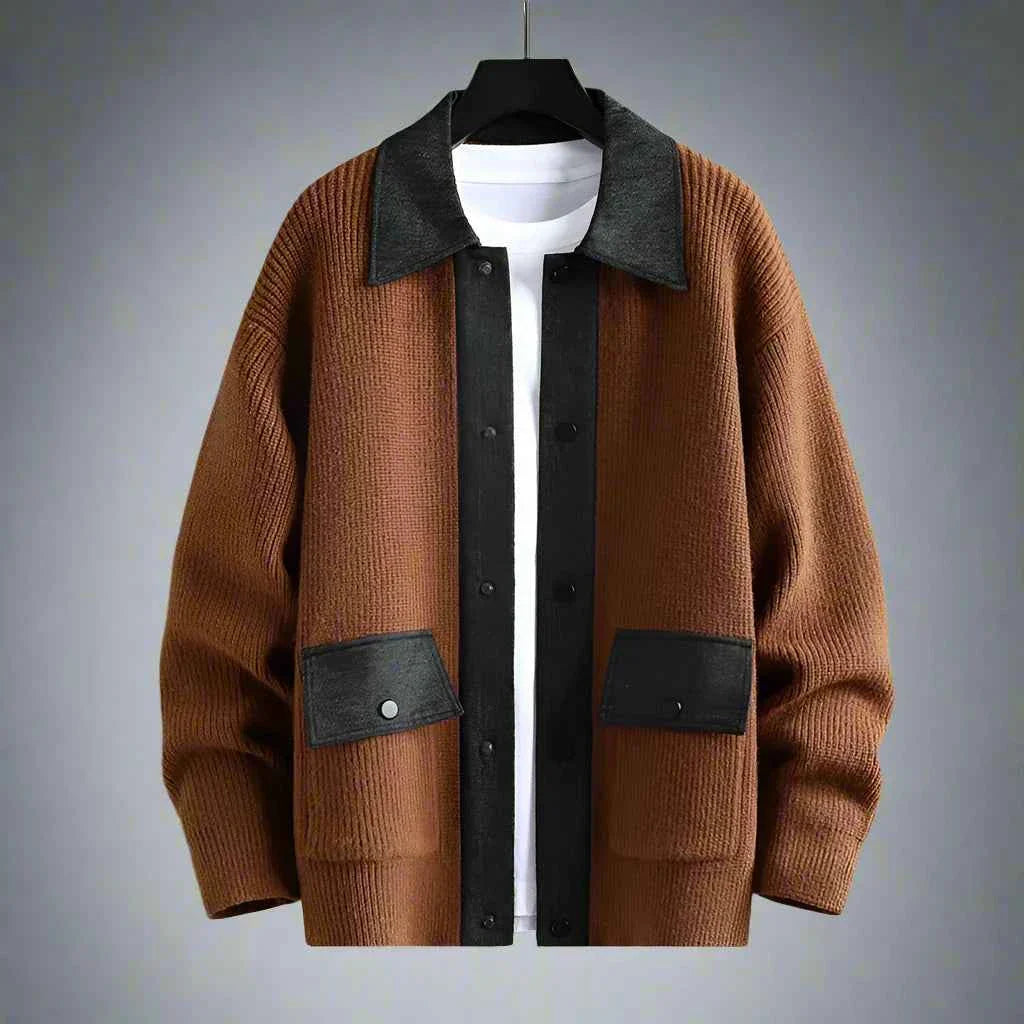 Men's Brunelle Knit Cardigan - Cozy & Stylish Sweater