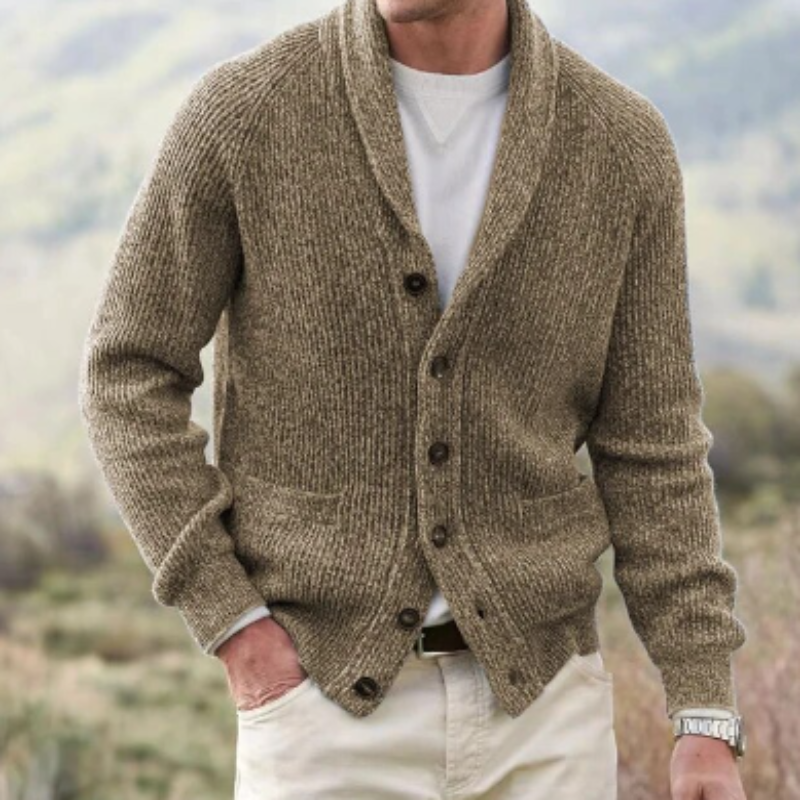 Men's Classic Knitted Cardigan