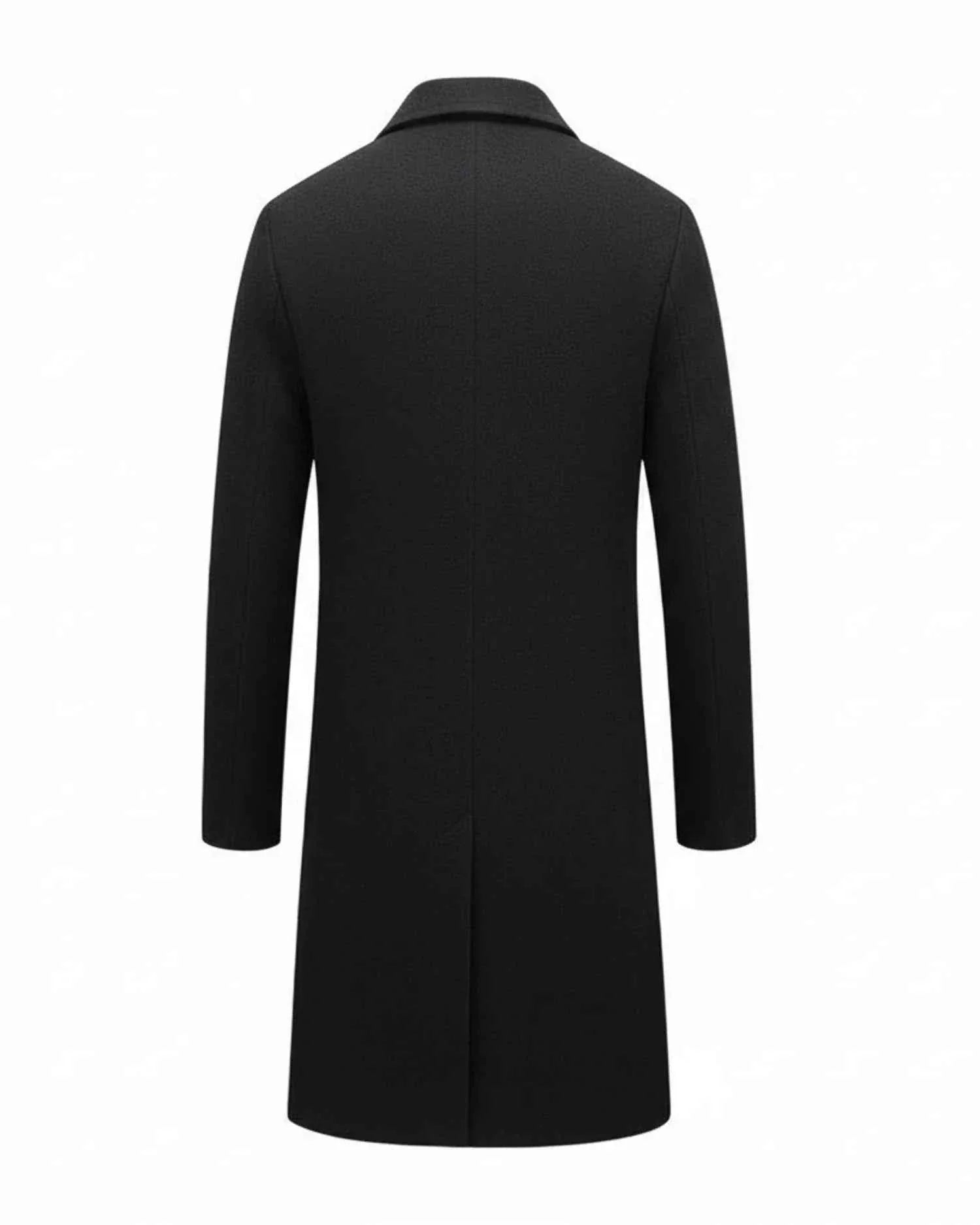 Men's Classic Formal Long Overcoat