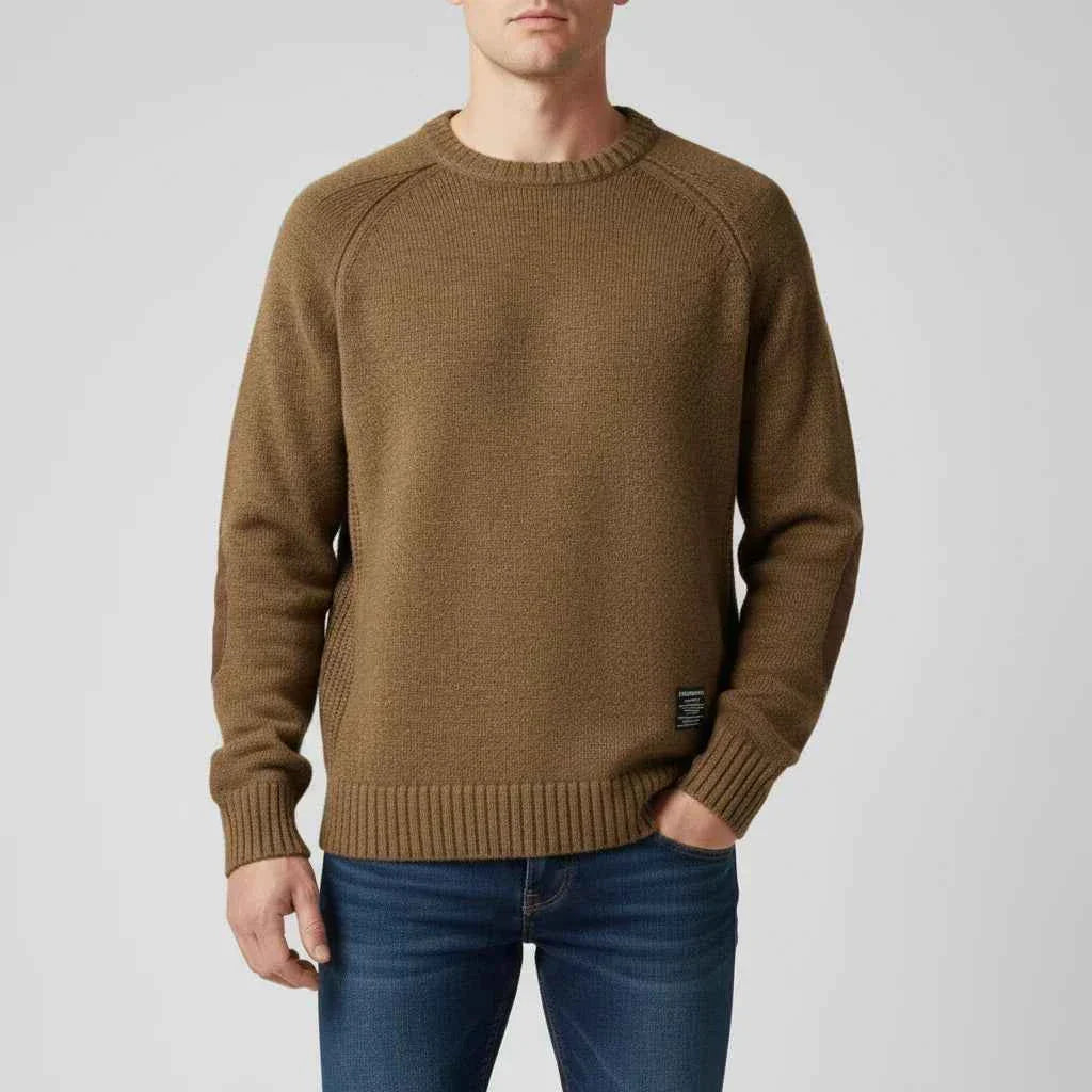 Men's Elbow Patch Sweater