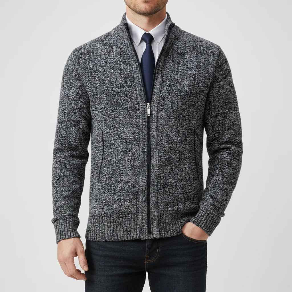 Men's Zip-Up Sweater